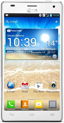 Смартфон LG Optimus 4X HD P880 White - Тюмень